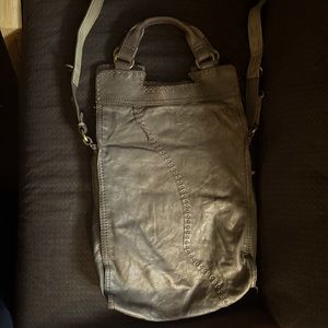 Lucky leather crossbody metallic bag!!! Goes with everything